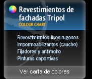 Revestimiento fachadas Tripol COLOUR CHART