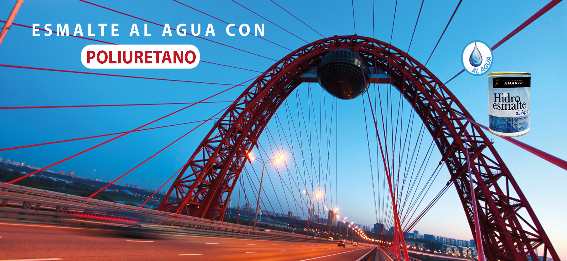ESMALTE AL AGUA CON POLIURETANO